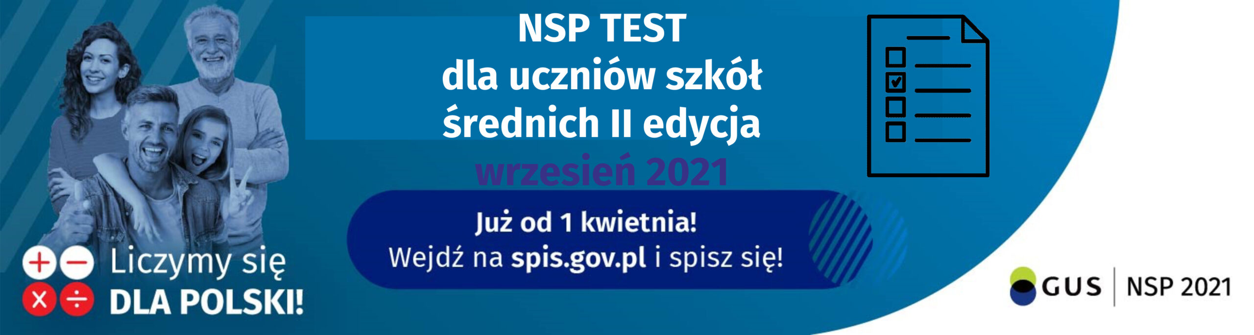 NSP test dla uczniow szkol srednich II edycja