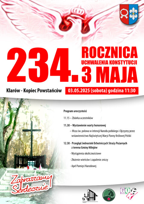 234 rocznica uchwalenia Konstytucji 3 maja