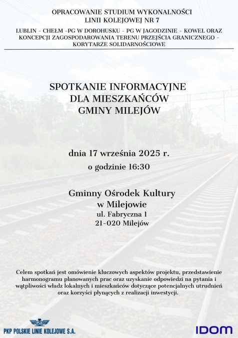 Spotkanie informacyjne