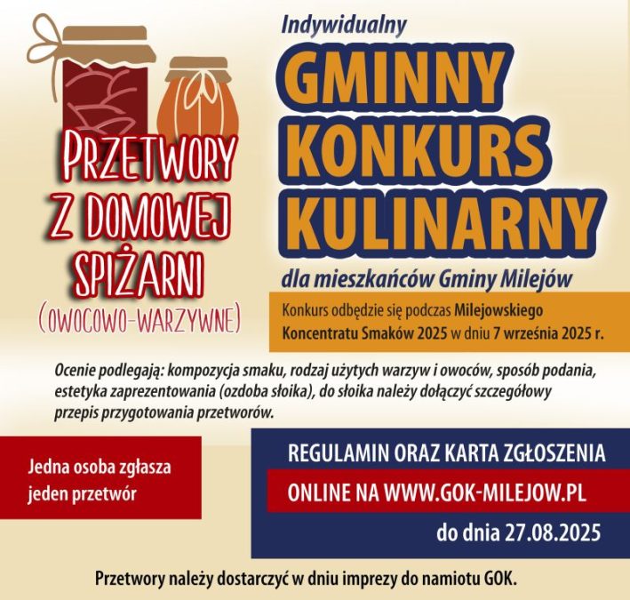 Przetwory - konkurs