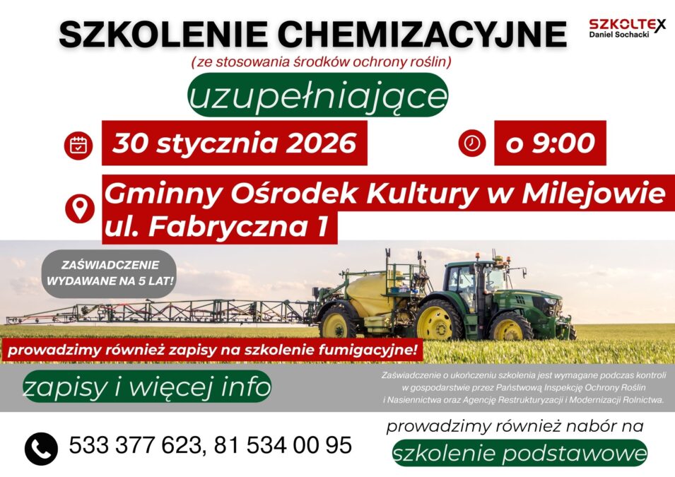 Szkolenie chemizacyjne