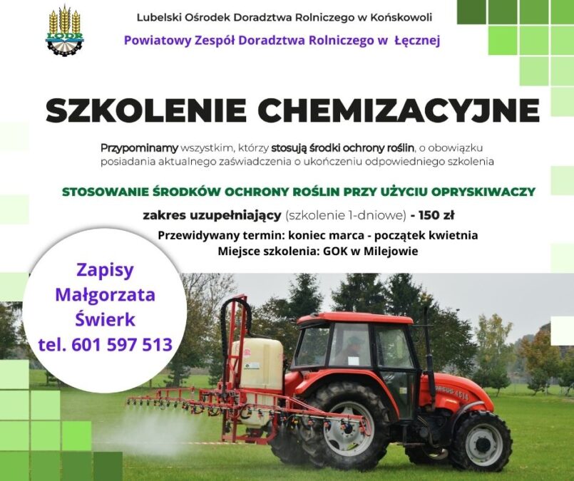 Szkolenie chemizacyjne