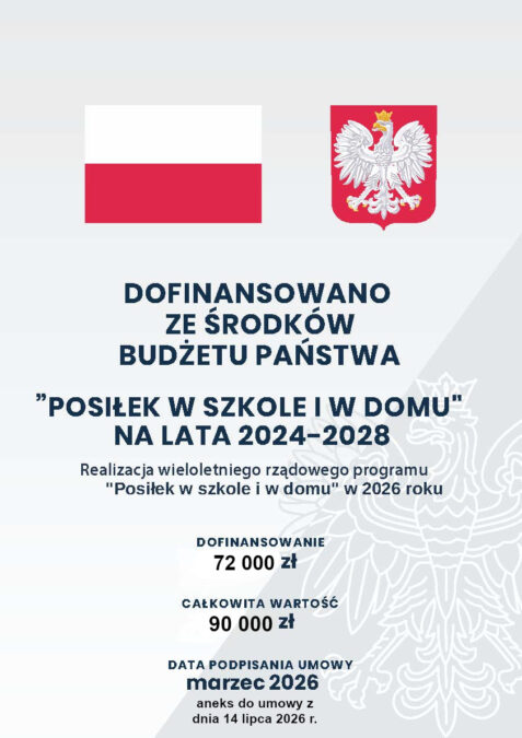 Plakat informacyjny