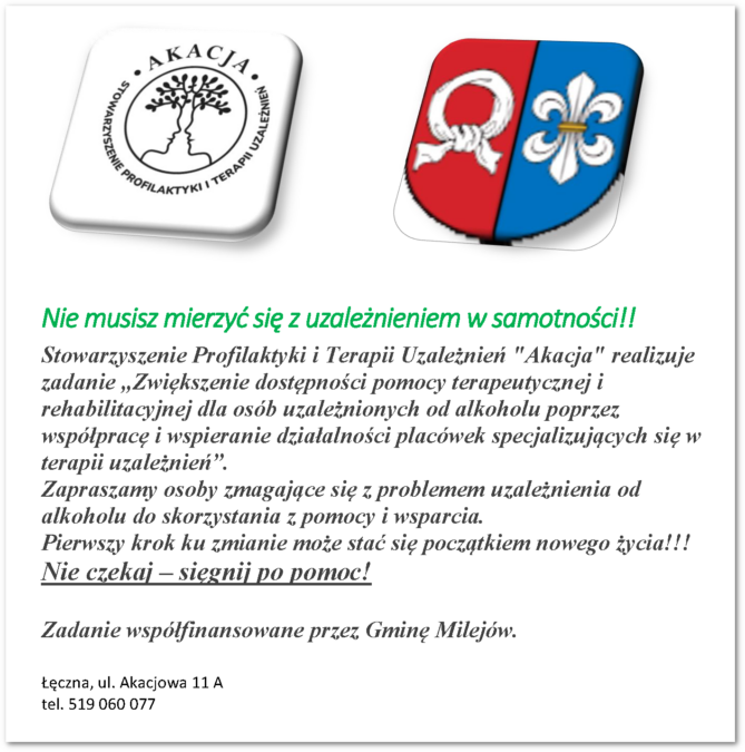Nie musisz mierzyć się z uzależnieniem w samotności